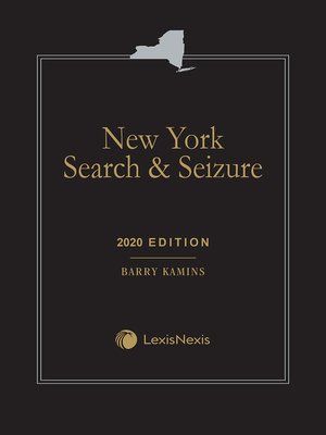 cover image of New York Search & Seizure